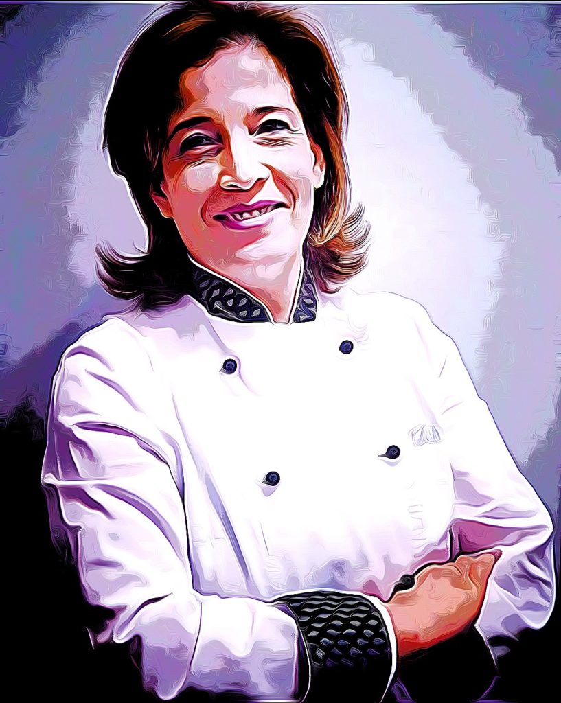 orietta di lieto | Fettuccine al grano saraceno con gorgonzola, mirtilli e noci