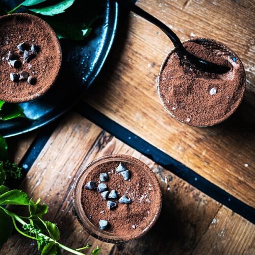 Mousse al cioccolato min | Mousse al cioccolato fondente Mousse al cioccolato
