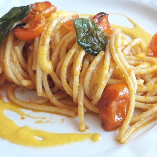 SPAGHETTO AL POMODORO in agrodolce