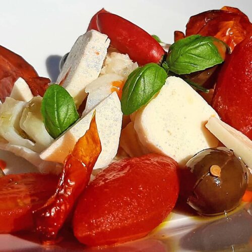 baccala | Baccalà con nudo di torpedino, marzolina itrana e olive pestate Baccalà con nudo di torpedino, marzolina itrana e olive pestate