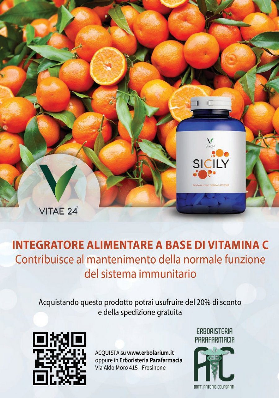 CiociariaCucina Excellence Aprile 23 00059 | I mille benefici della vitamina C I mille benefici della vitamina c di Antonio Colasanti