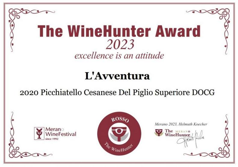 Lavventura azienda vinicola | Eccellenze vinicole d’agosto Eccellenze vinicole d’agosto