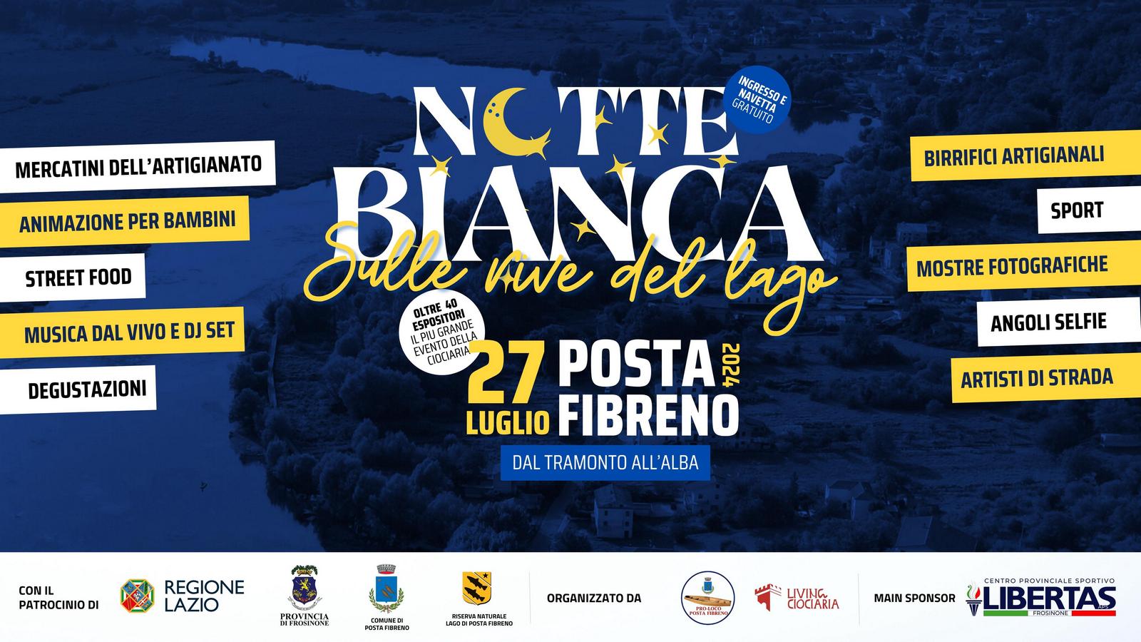 Featured image for “Notte Bianca a Posta Fibreno: un’esperienza magica sulle rive del lago”