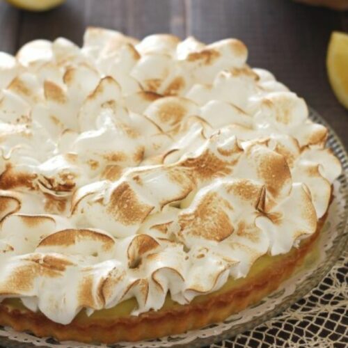 Crostata meringata alla crema limone | Crostata meringata alla crema di limone Crostata meringata alla crema limone