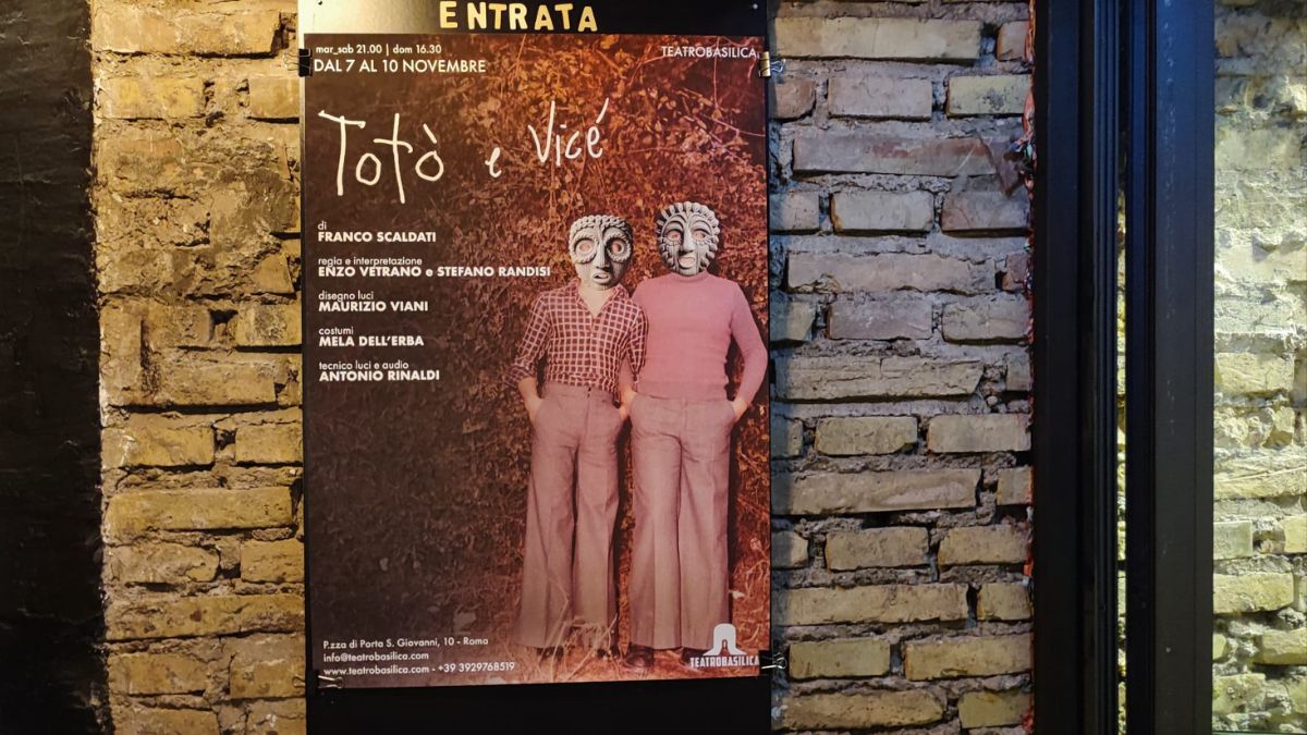 Toto e Vice di Enzo Metrano e Stefano Randisi | Totò e Vicè Totò e Vicè di Enzo Metrano e Stefano Randisi al Teatro Basilica