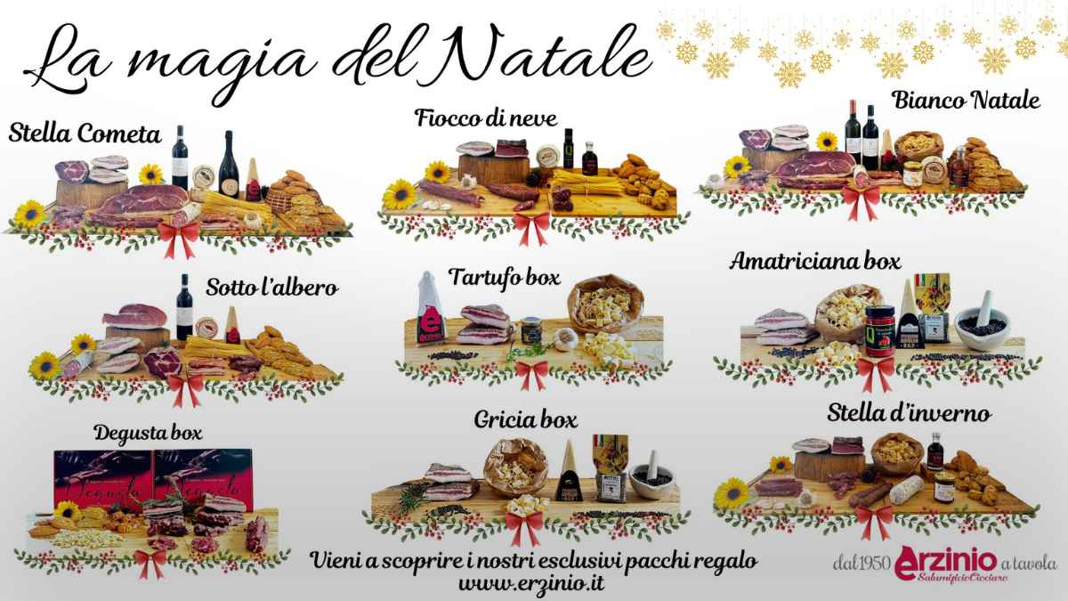 La Magia del Natale con i Cesti Erzinio | La Magia del Natale con i cesti Erzinio La Magia del Natale con i Cesti Erzinio