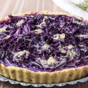 Torta salata al cavolo rosso e gorgonzola | Torta salata al cavolo rosso e gorgonzola Torta salata al cavolo rosso e gorgonzola