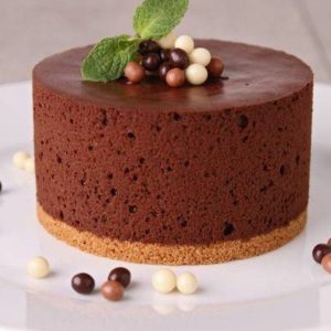 mousse al cioccolato e arancia con base croccante | Mousse al cioccolato e arancia con base croccante Mousse al cioccolato e arancia con base croccante
