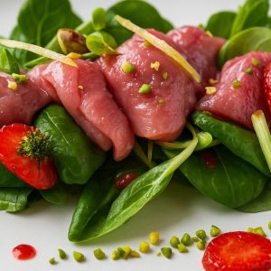 In un mare di fragole il pesce crudo piu elegante dellestate 1 | In un mare di fragole: il pesce crudo più elegante dell'estate In un mare di fragole il pesce crudo più elegante dell'estate