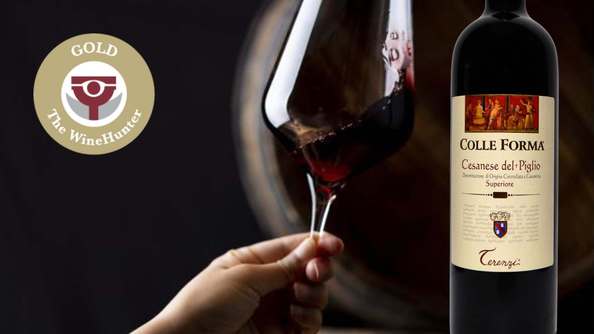WineHunter Award Gold per il Colle Forma 2022 della Cantina Terenzi 1 | WineHunter Award Gold per il Colle Forma 2022 della Cantina Terenzi WineHunter Award Gold per il Colle Forma 2022 della Cantina Terenzi