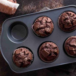 Mini plumcake senza glutine al cacao e farina di mandorle