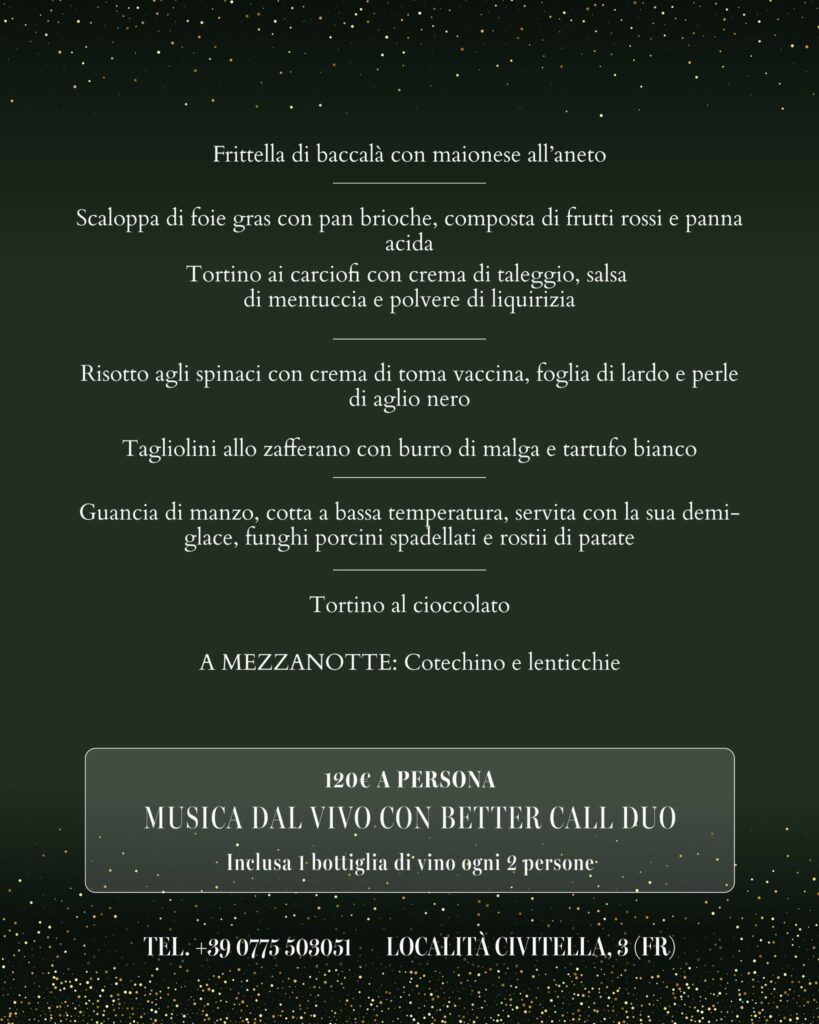 Capodanno casale verde luna