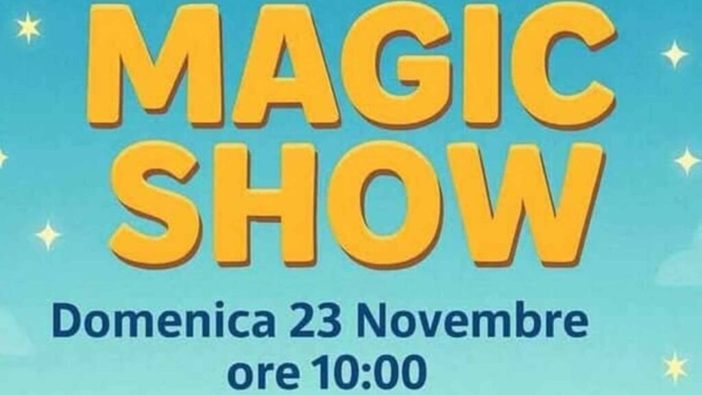 Frosinone – “Magic Show” | Domenica 23 Novembre 2025