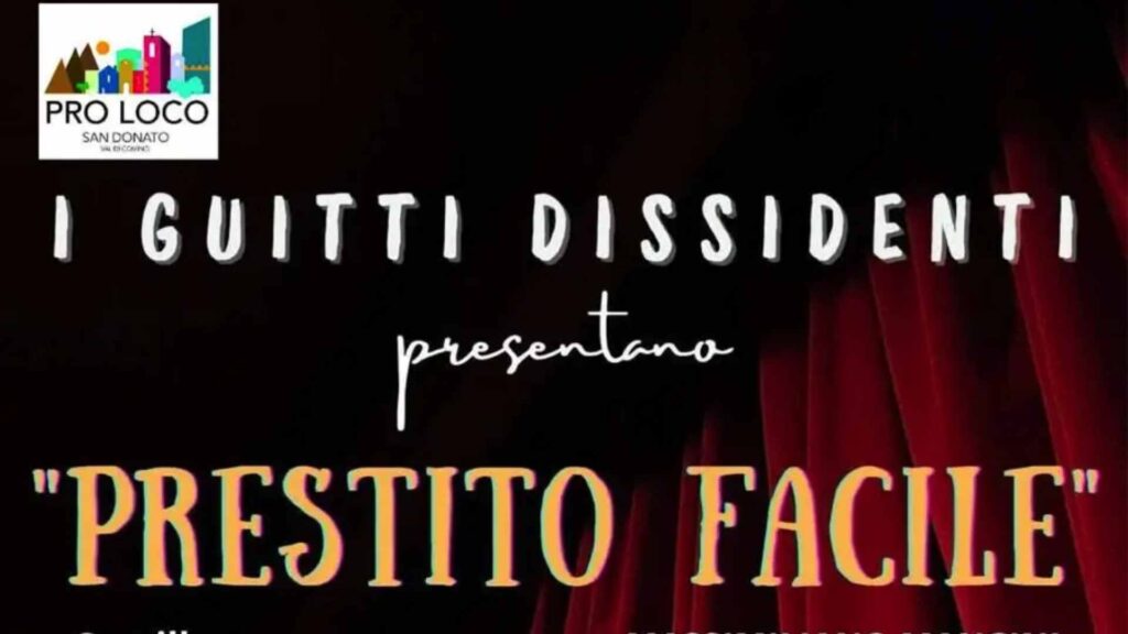 San Donato Val di Comino – “Prestito Facile” | Domenica 23 Novembre 2025