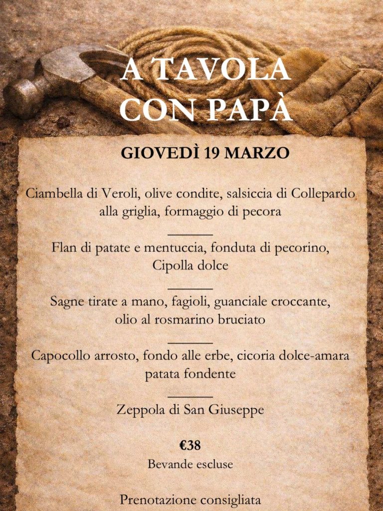 Festa del Papa alla Locande del Certosino | A tavola con papà: alla Locanda del Certosino una serata speciale per la Festa del Papà Festa del Papà alla Locande del Certosino